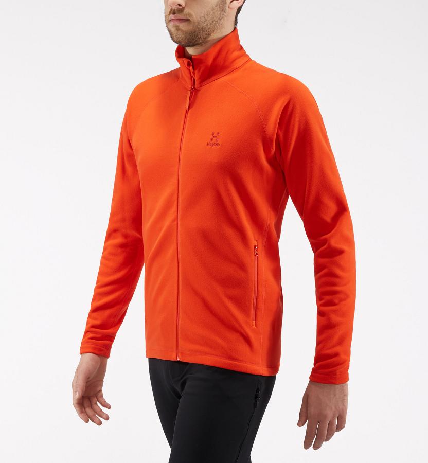 Haglöfs Mens Astro Fleece Red New Zealand 58240CDVN